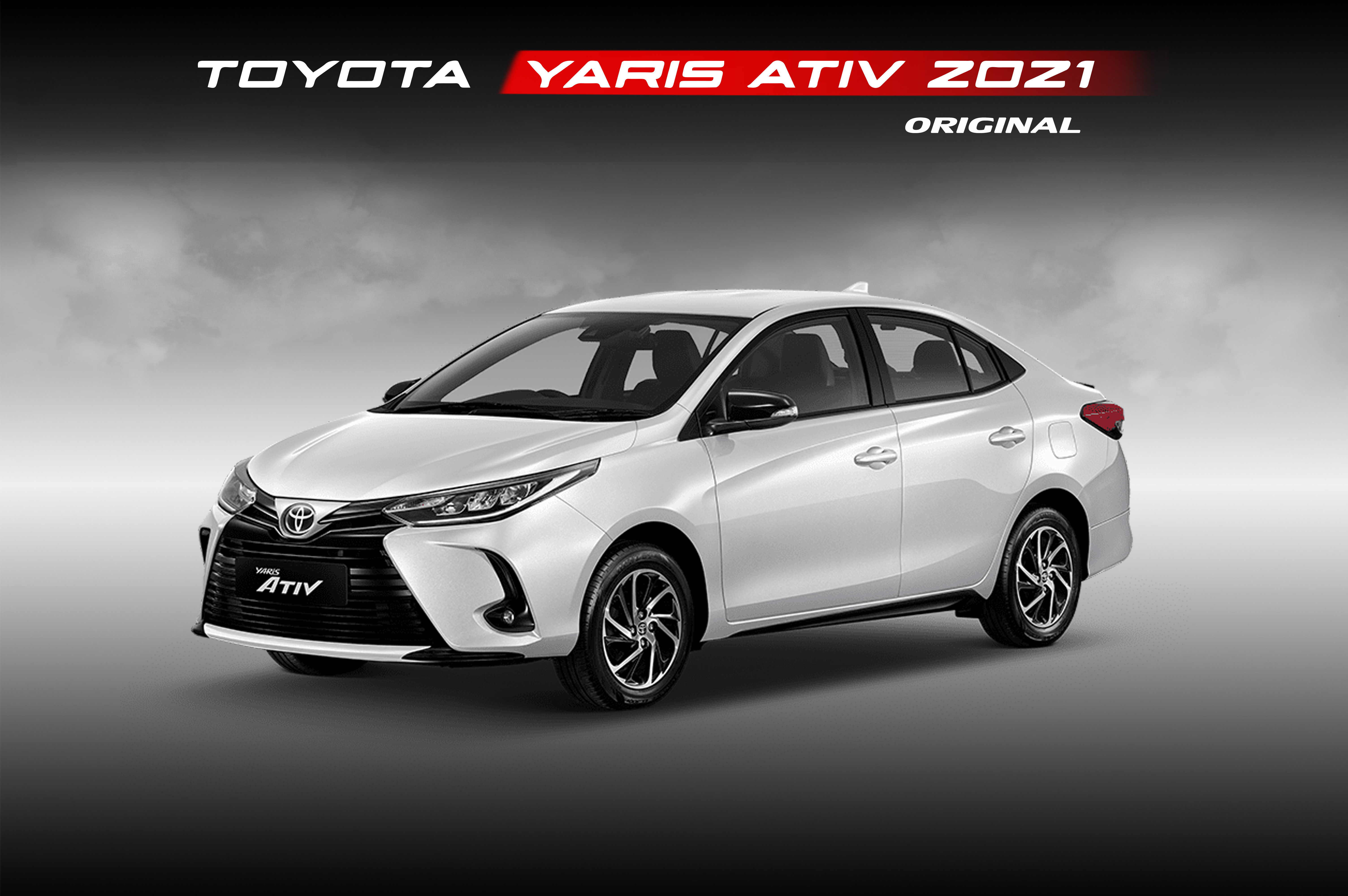  ชุดแต่งรอบคัน NEW YARIS ATIV 2021 (ORIGINAL)