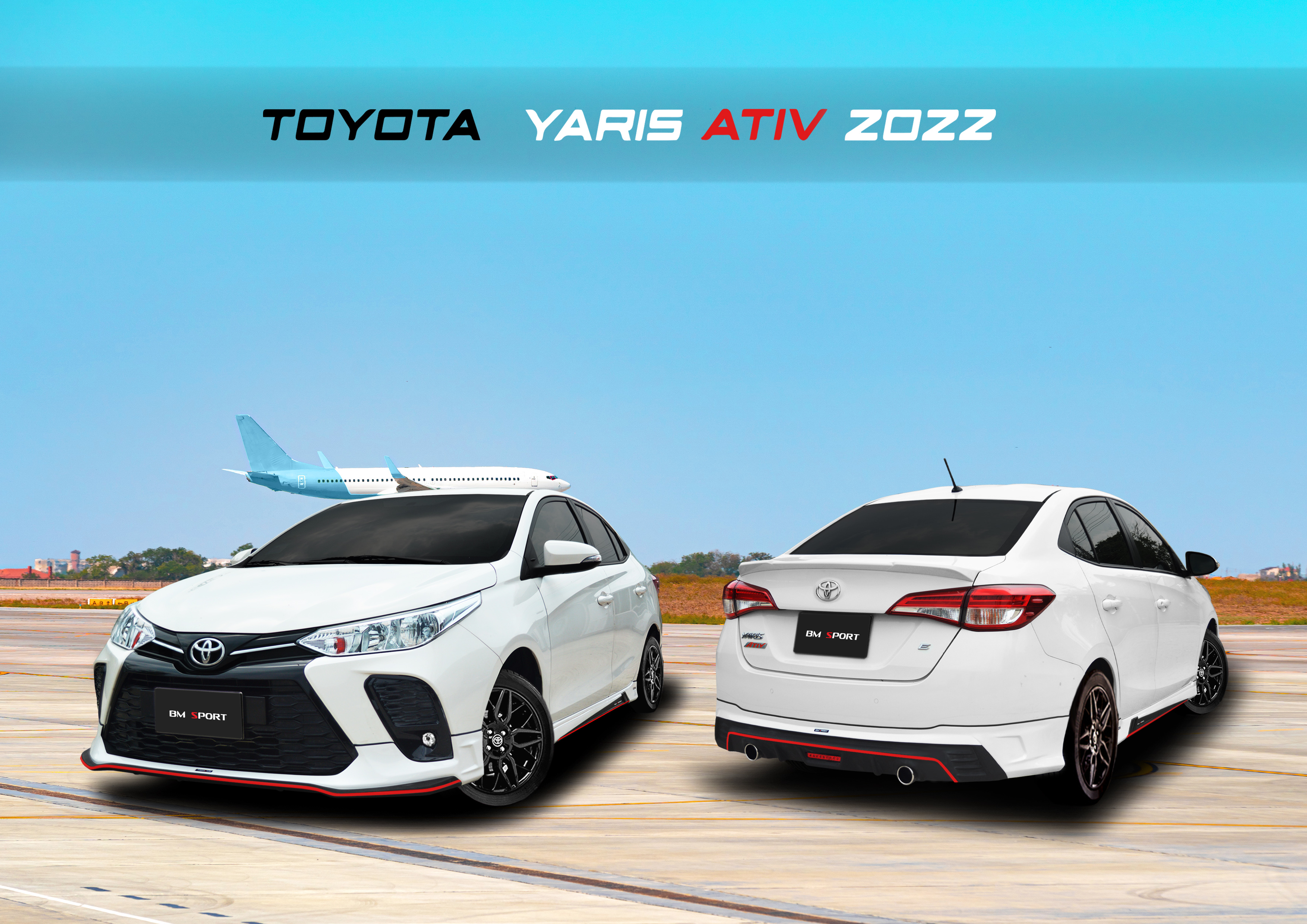  ชุดแต่งรอบคัน YARIS ATIV 2022