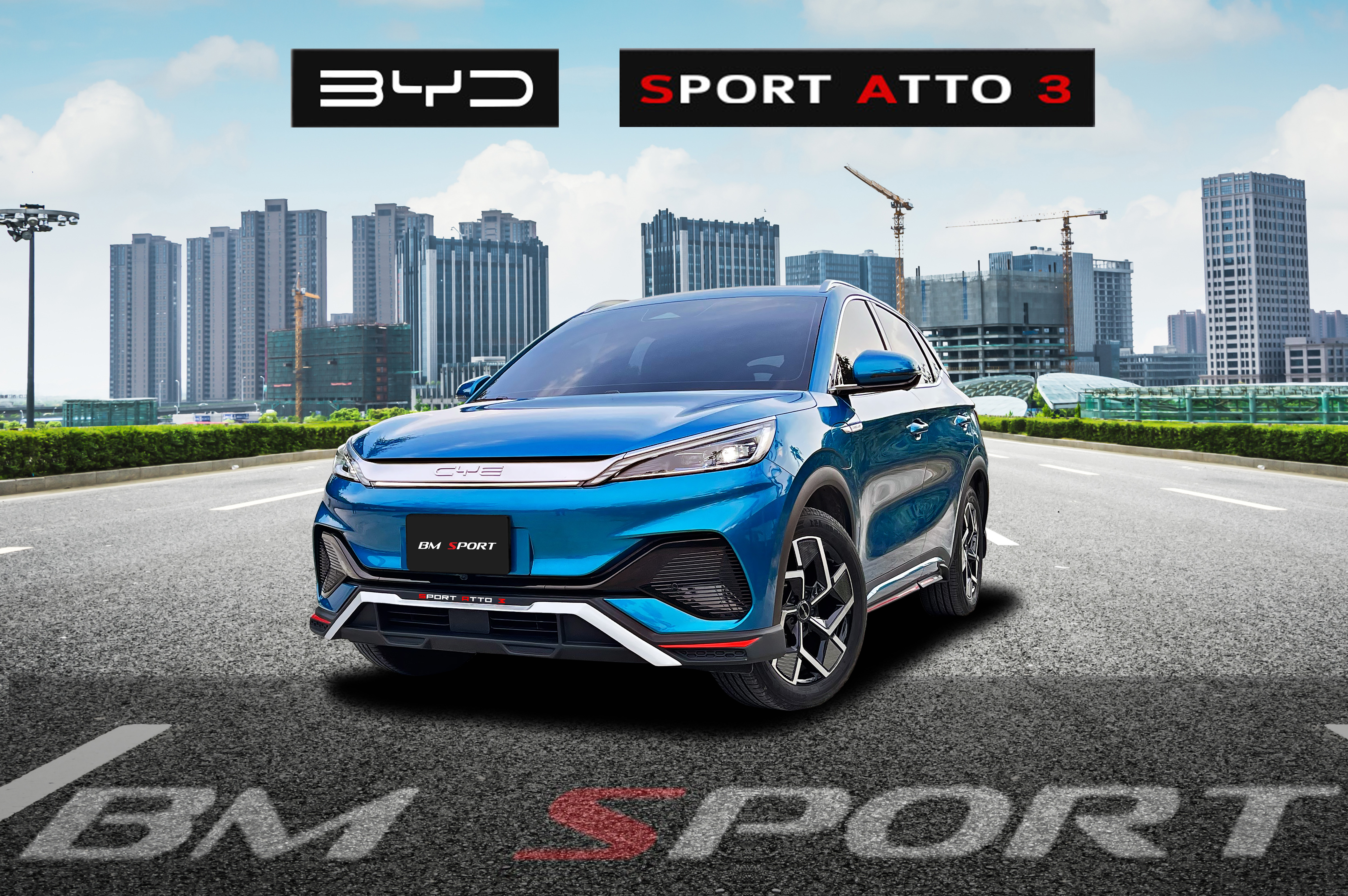  ชุดแต่งรอบคัน BYD ATTO 3 