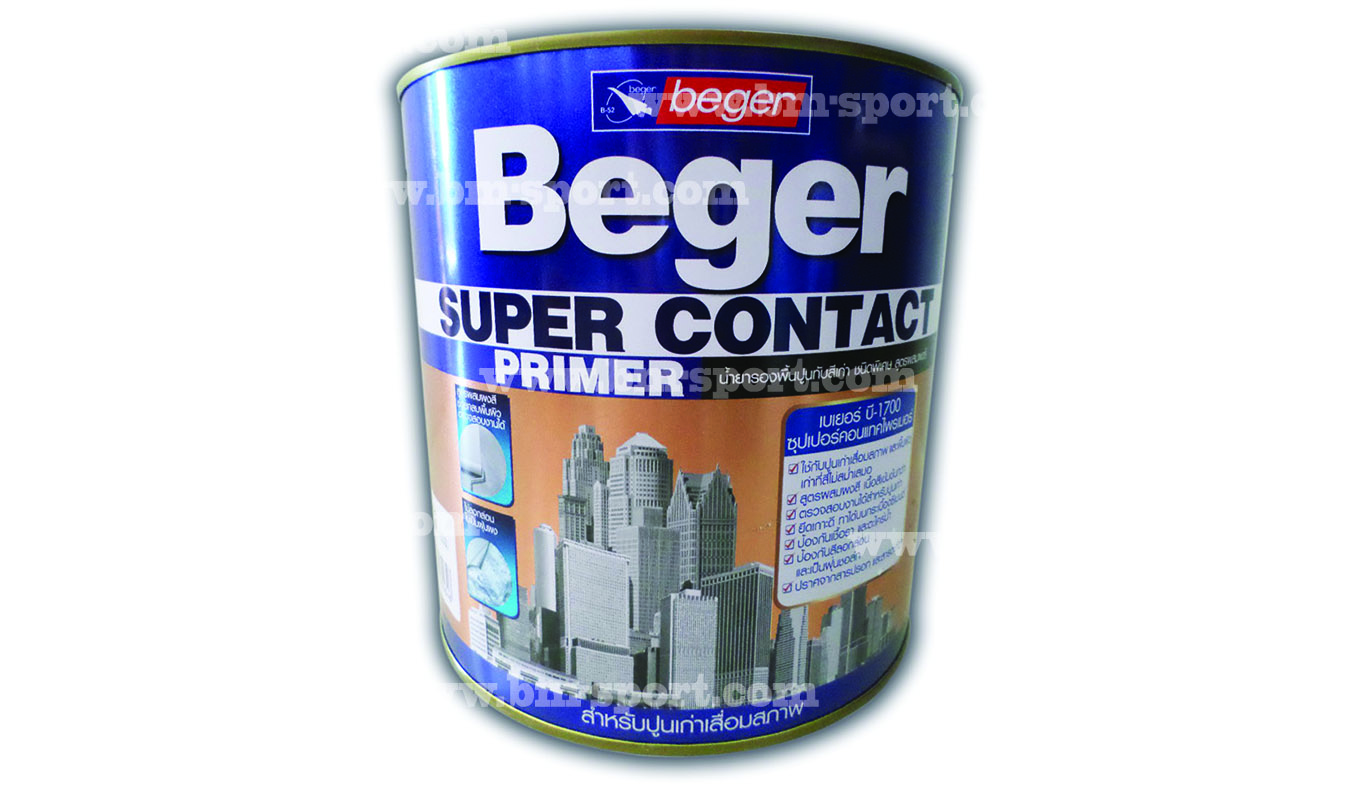 Beger Primer น้ำยารองพื้นปูนทับสีเก่า ขนาด 3.785 ลิตร