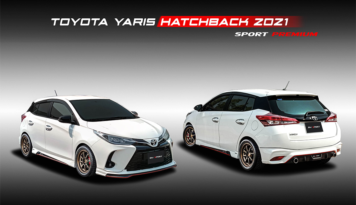 ชุดแต่งรอบคัน NEW YARIS HATCHBACK 2021 (SPORT PREMIUM)