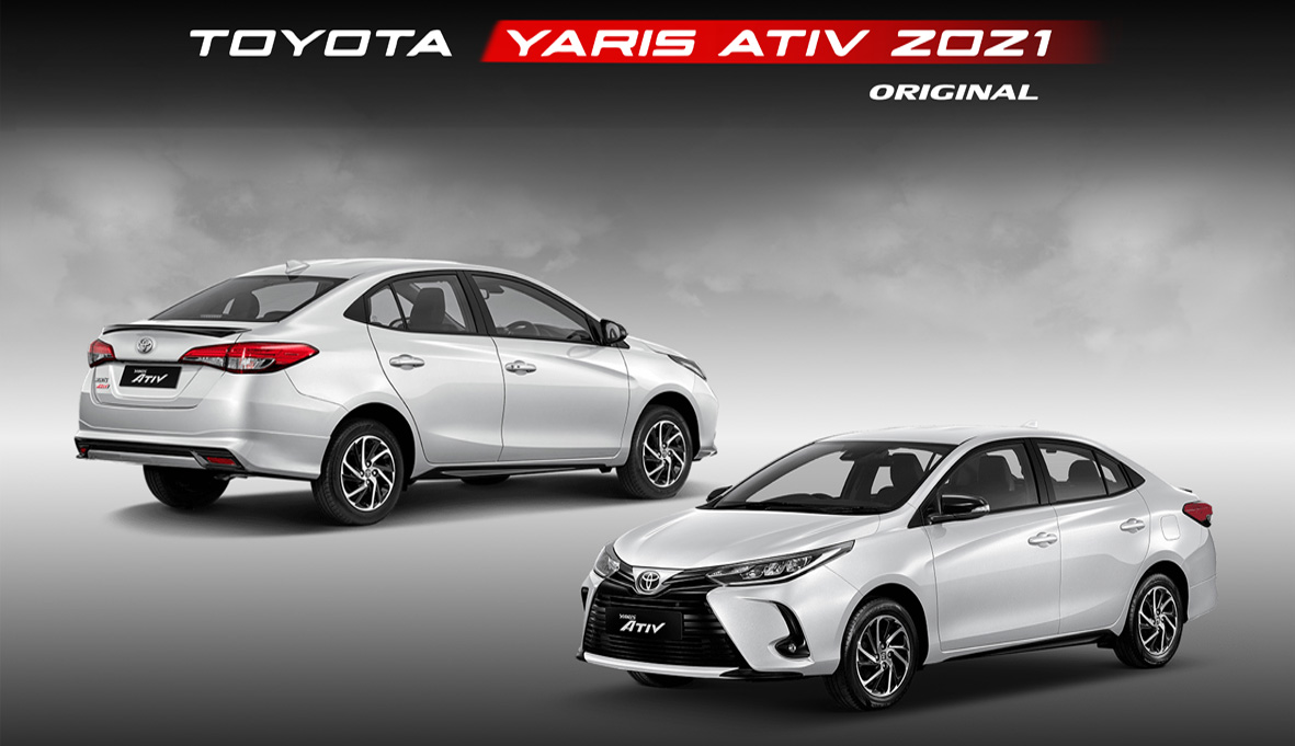 ชุดแต่งรอบคัน NEW YARIS ATIV 2021 (ORIGINAL)